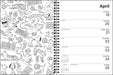 Peanuts Coloring 2027 Weekly Diary