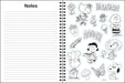 Peanuts Coloring 2027 Weekly Diary