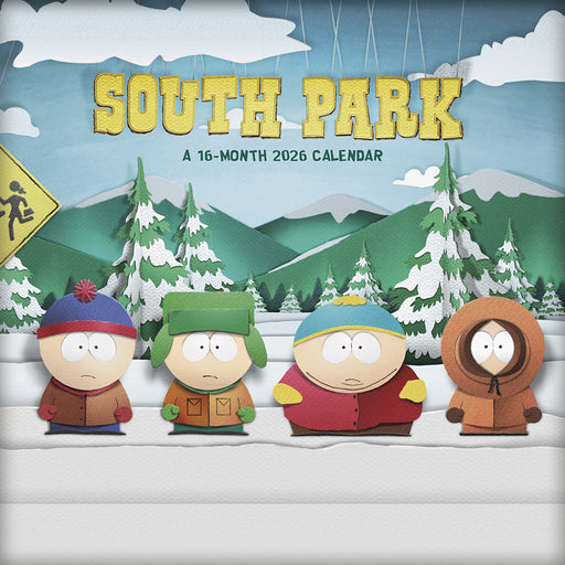 South Park 2026 Square Wall Calendar