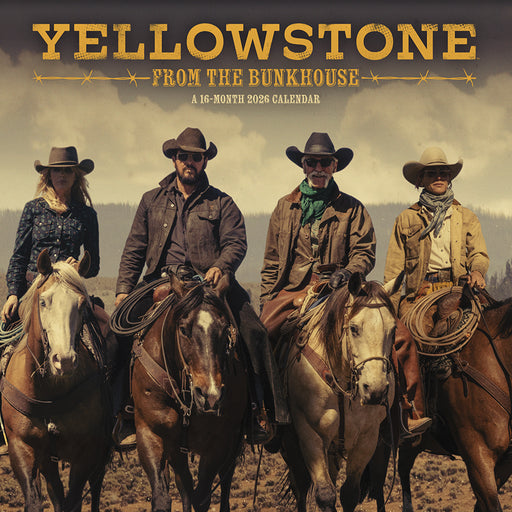 Yellowstone 2026 Square Wall Calendar