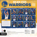 Golden State Warriors Exclusive 2026 Square Wall Calendar