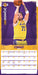 Los Angeles Lakers 2026 Square Wall Calendar
