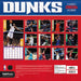 NBA Dunks 2026 Square Wall Calendar