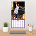 NBA Dunks 2026 Square Wall Calendar
