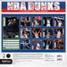 NBA Dunks 2027 Square Wall Calendar