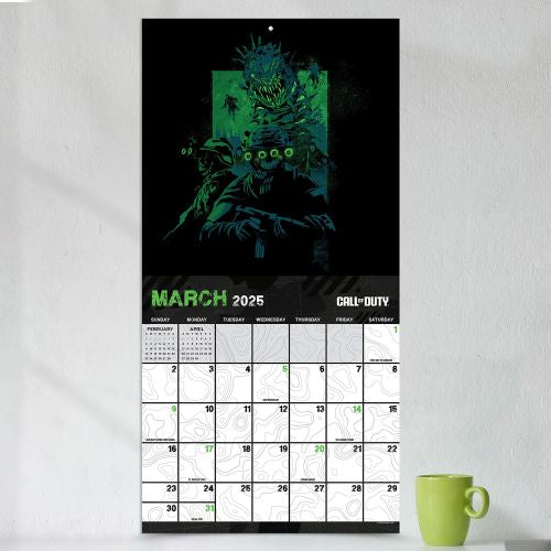 2025 Call of Duty Wall Calendar by  TF Publishing from Calendar Club