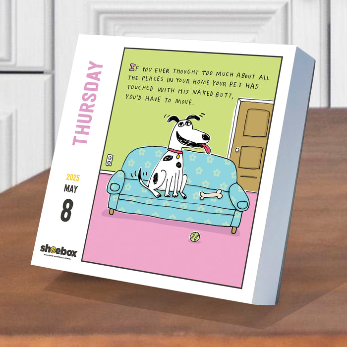 2025 Shoebox Page-A-Day Calendar by  TF Publishing from Calendar Club