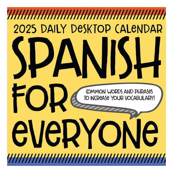 2025 Spanish Words Page-A-Day Calendar by  TF Publishing from Calendar Club