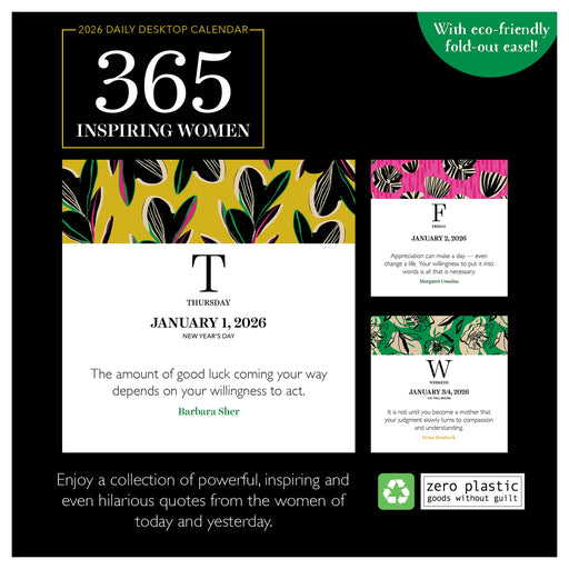 365 Inspiring Women Daily 2026 Page-A-Day Calendar