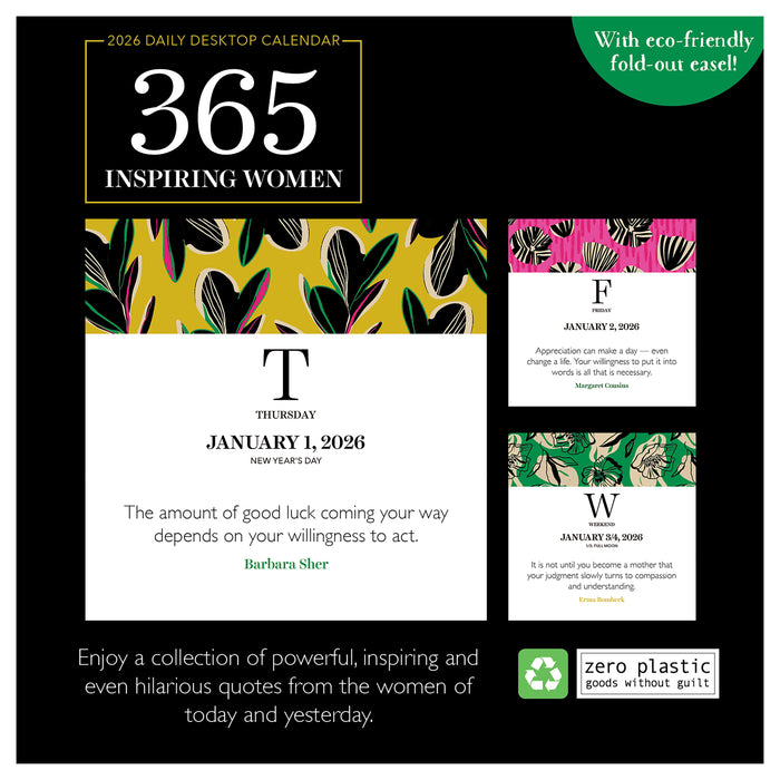 365 Inspiring Women Daily 2026 Page-A-Day Calendar