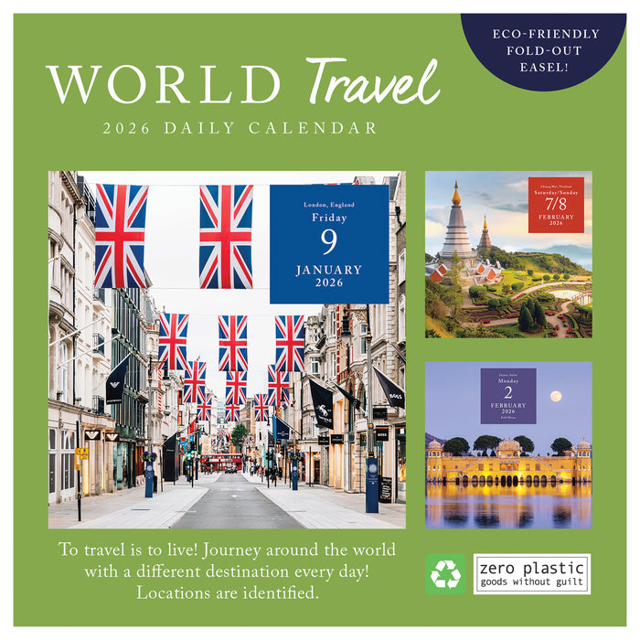 World Travel Daily 2026 Page-A-Day Calendar