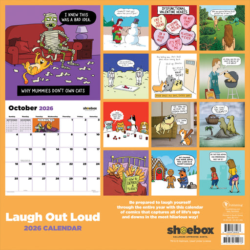 Shoebox LOL 2026 Square Wall Calendar