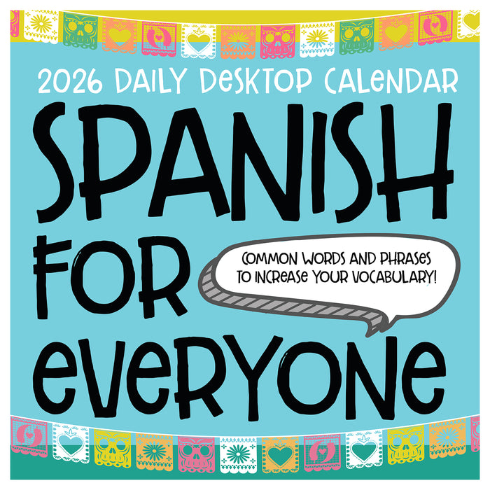Spanish Words Daily 2026 Page-A-Day Calendar