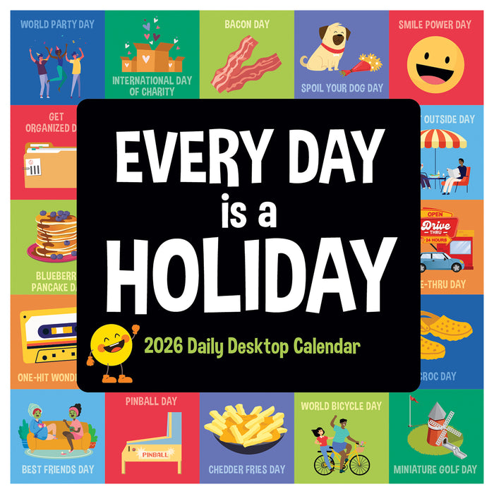 Every Day's a Holiday 2026 Page-A-Day Calendar