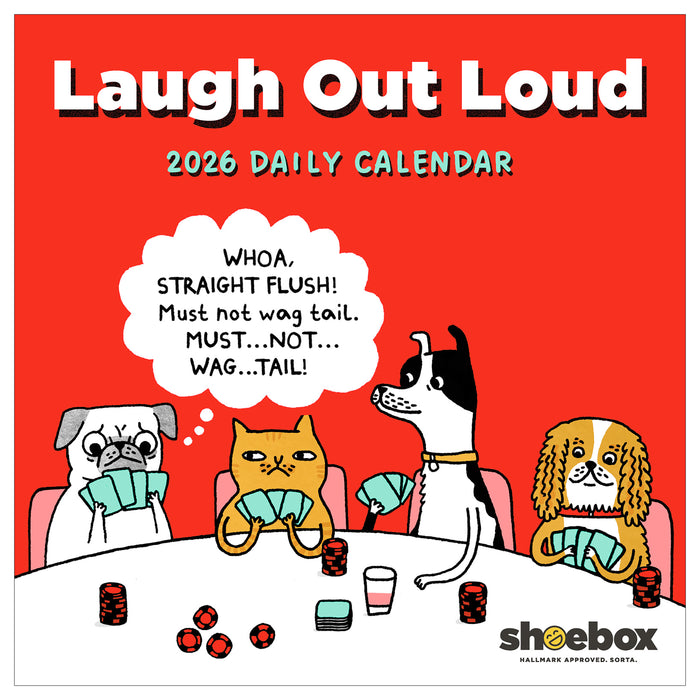 Shoebox LOL Daily 2026 Page-A-Day Calendar