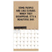 Anti Affirmations and Sarcasm 2026 Mini Wall Calendar