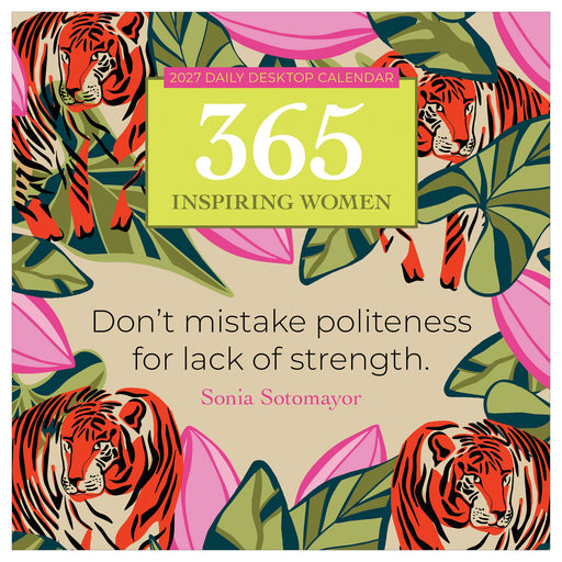 365 Inspiring Women Daily 2027 Page-A-Day Calendar
