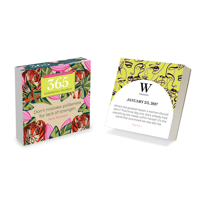 365 Inspiring Women Daily 2027 Page-A-Day Calendar
