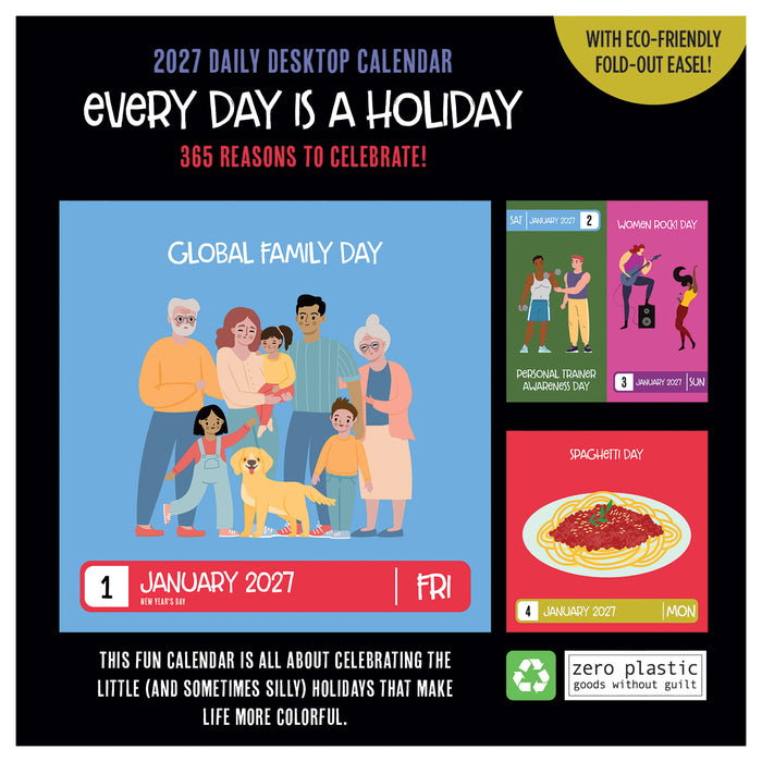 Every Day s a Holiday 2027 Page-A-Day Calendar