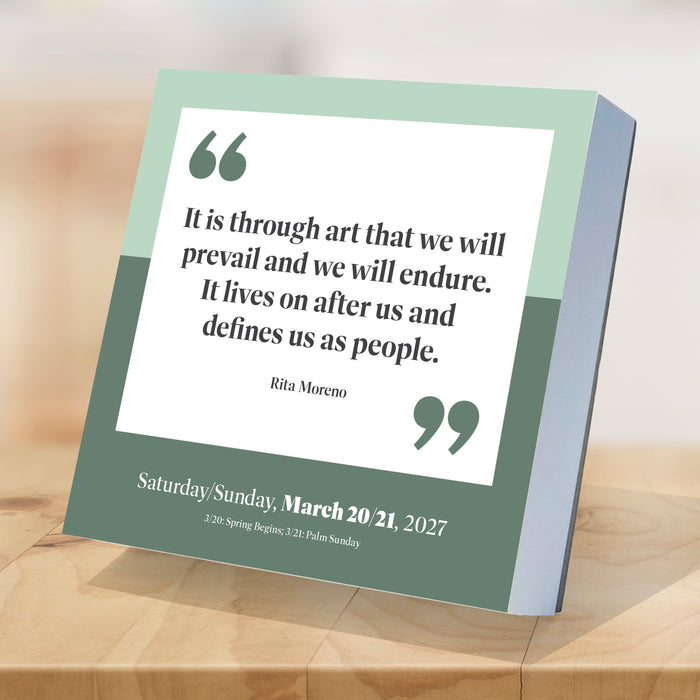 Inspire Daily 2027 Page-A-Day Calendar