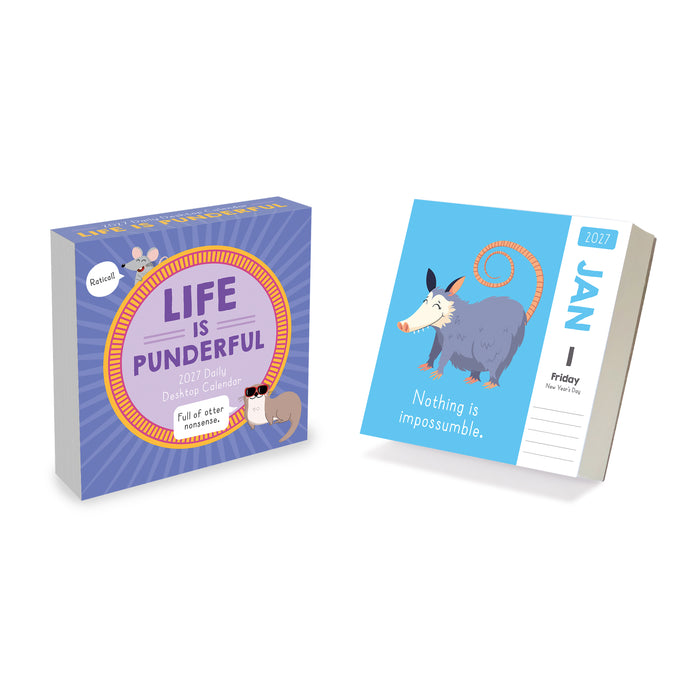 Puns of Fun 2027 Page-A-Day Calendar