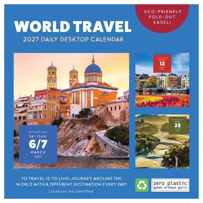 World Travel Daily 2027 Page-A-Day Calendar