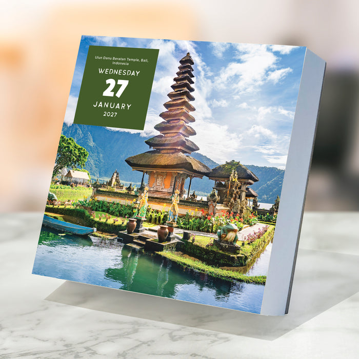 World Travel Daily 2027 Page-A-Day Calendar