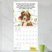 Desk Dogs 2027 Square Wall Calendar