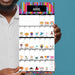 Every Day's A Holiday 2027 Mini Wall Calendar