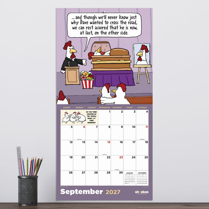 Shoebox LOL 2027 Square Wall Calendar