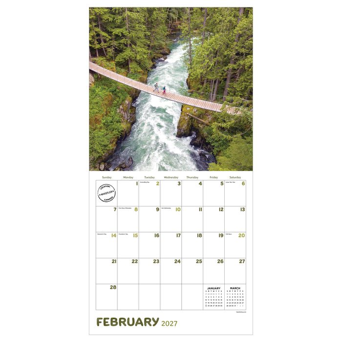 Canada 2027 Square Wall Calendar