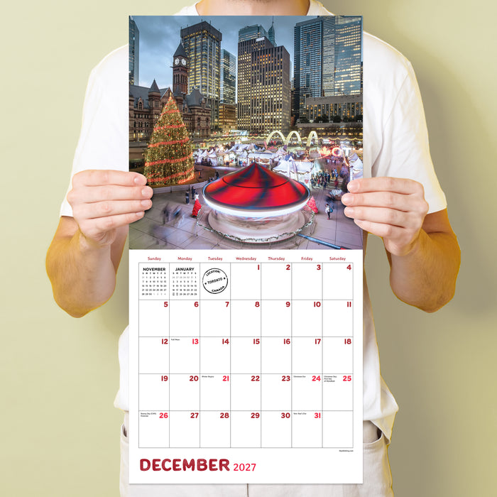 Canada 2027 Square Wall Calendar