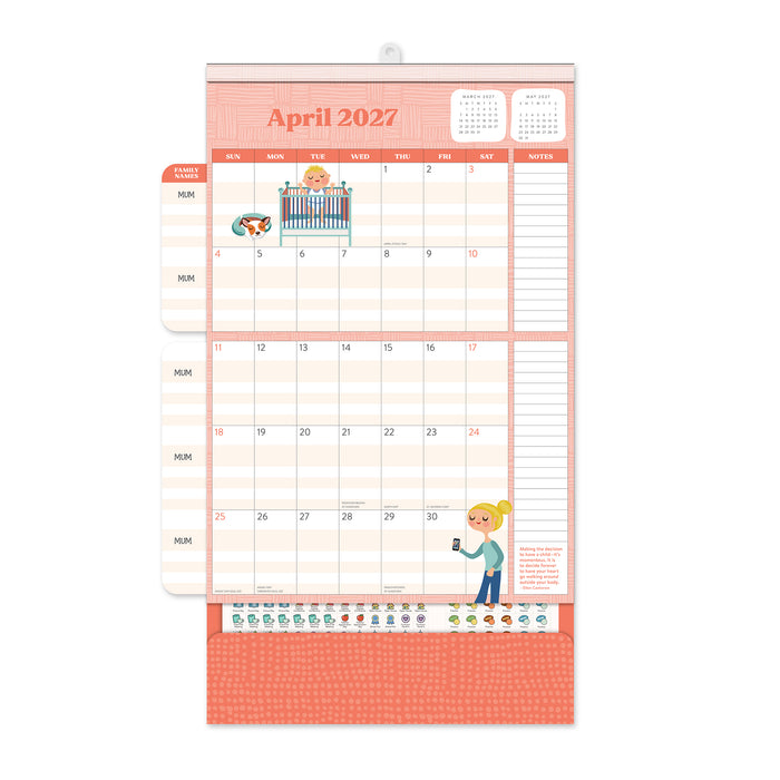 MUM Do It All 2027 Large Wall Calendar