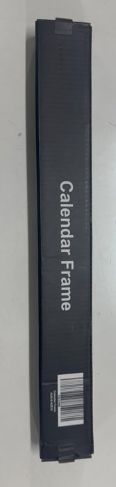 Black Magnetic Wooden Calendar Frame