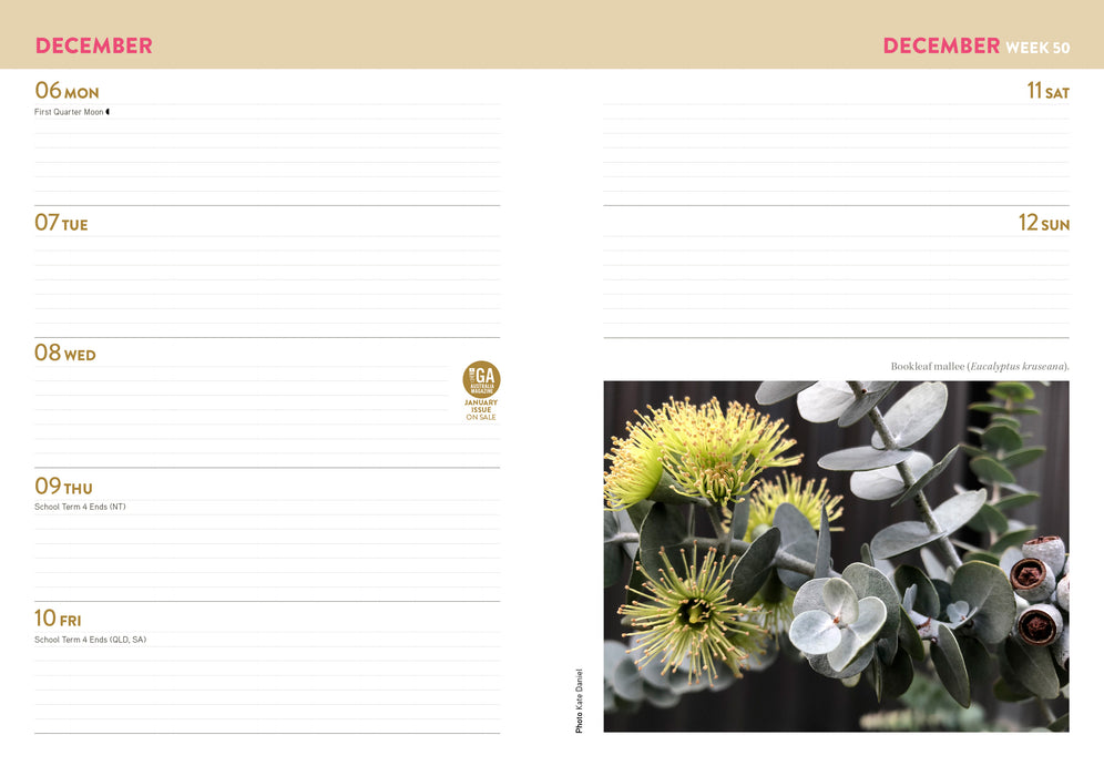 ABC Gardening 2027 Weekly Diary