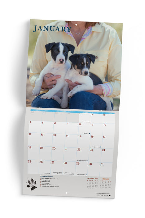 Muster Dogs 2027 Square Wall Calendar