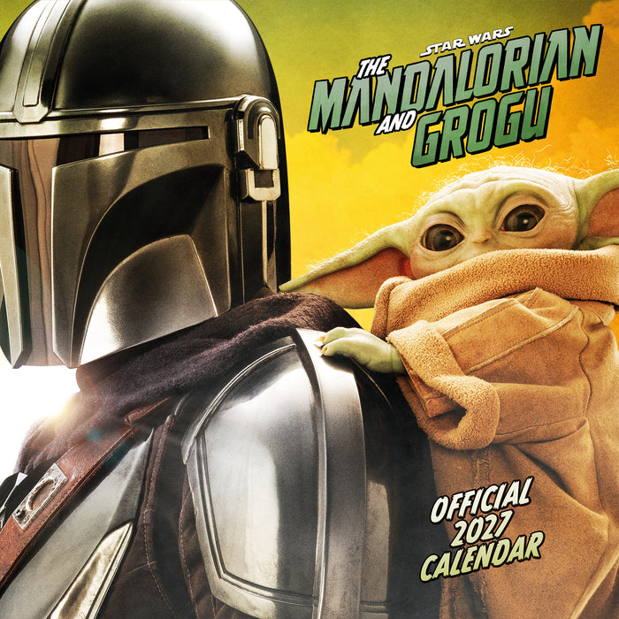 Star Wars: The Mandalorian 2027 Square Wall Calendar
